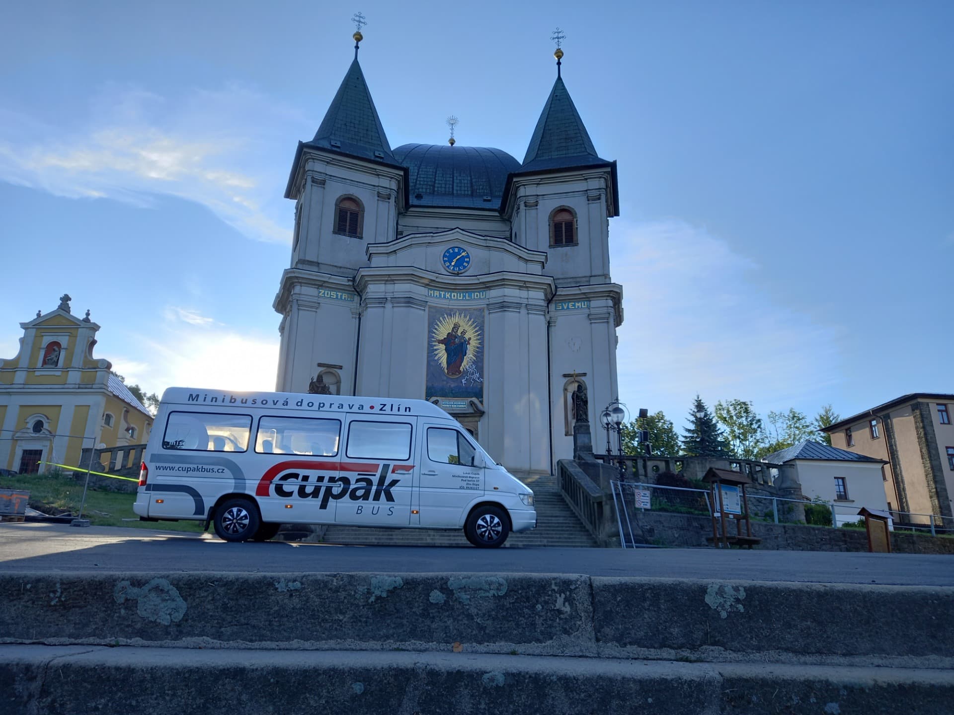 Sprinter 17+1 ráno na cestě