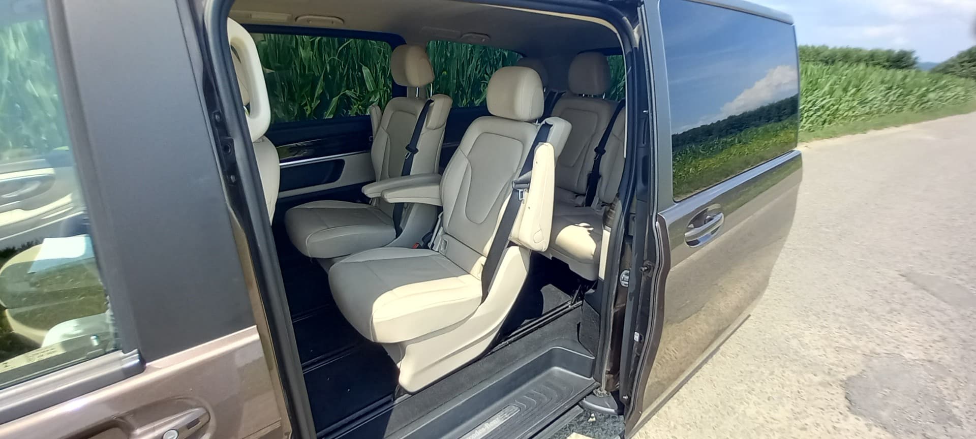 Mercedes-Benz V250 – kožená sedadla