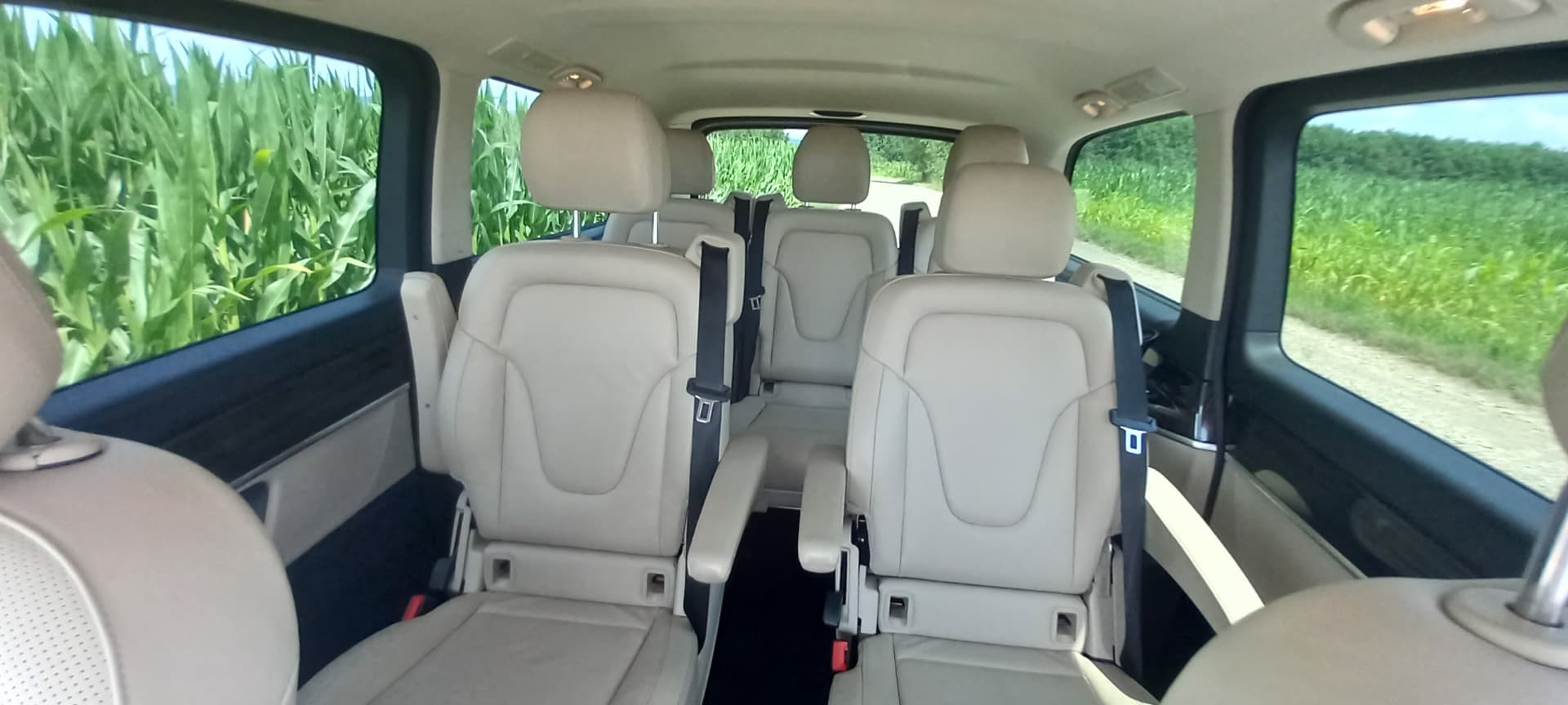Mercedes-Benz V250 – zavazadlový prostor